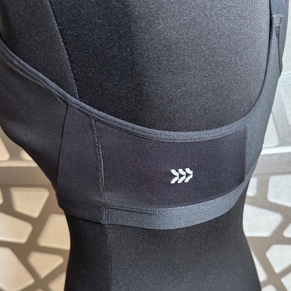 All in Motion black Zipper Sports Bra - Picture 4 of 8